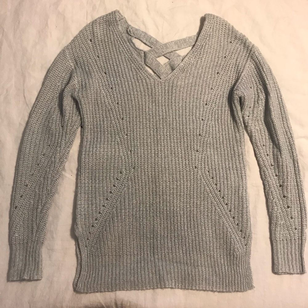 Like New Knit Gray Sweater